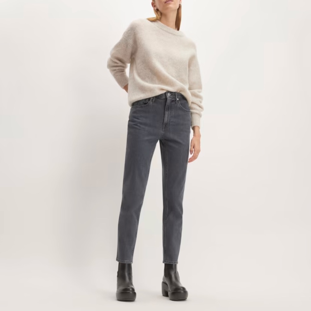Everlane Original Cheeky in Washed Charcoal size 31